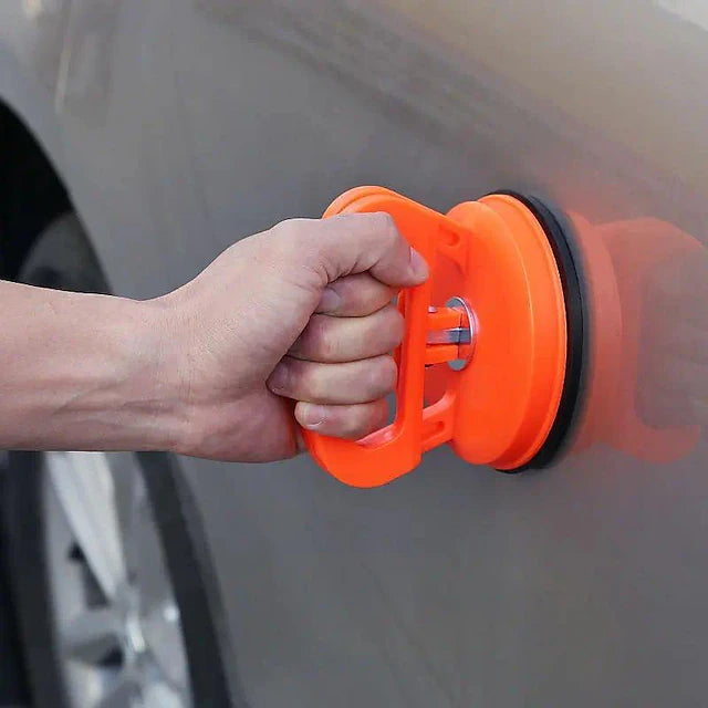 Car Dent Repair Tool Kit – Paintless Dent Removal Puller Set with Glue Tabs & Lifter for Auto Body Hail Damage & Door Ding Fix, DIY Friendly