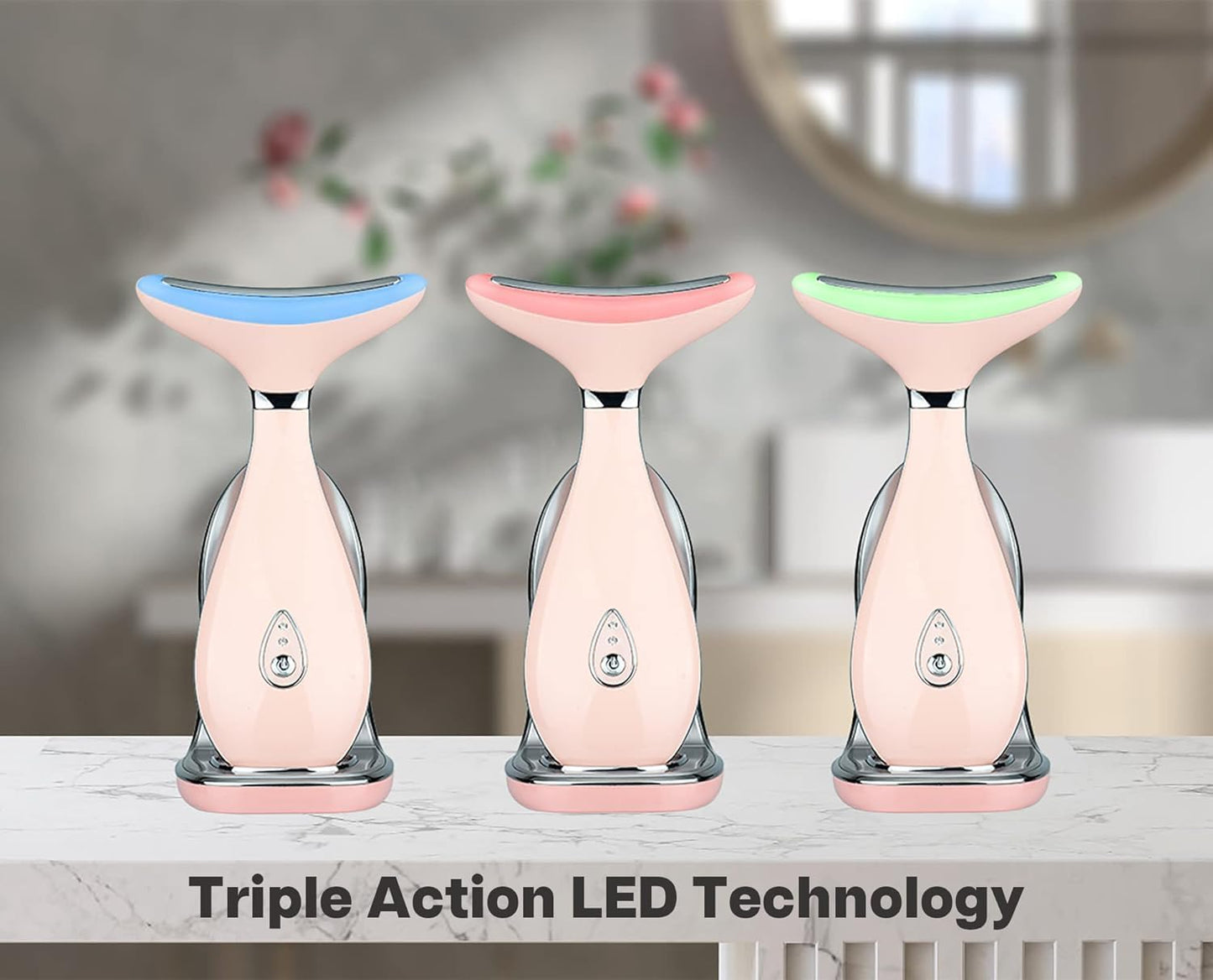 3 in 1 Neck & Face Massager to remove Wrinkle -Anti-Aging Tool