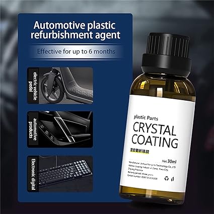 Crystal Coating Polish – High-Gloss Ceramic Car Paint Sealant with Hydrophobic Protection, Scratch Resistance & Long-Lasting Mirror Shine