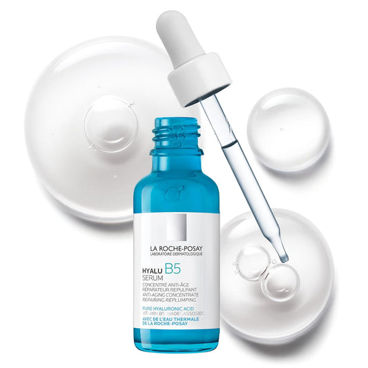 La Roche-Posay Pure Hyaluronic Acid Serum – Hydrating Anti-Aging Face Serum for Fine Lines & Wrinkles