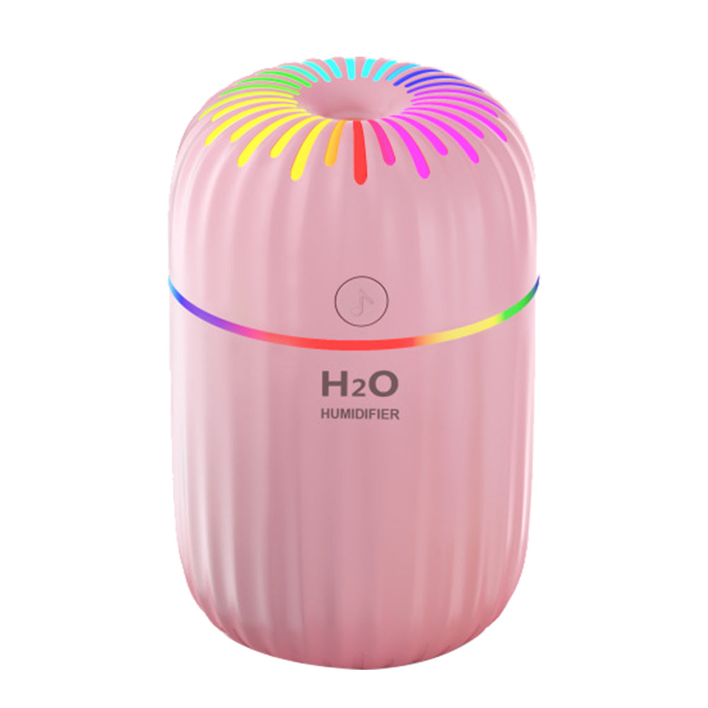 3-in-1 Air Humidifier – USB Powered Aroma Diffuser with Night Light, Silent Mist & Auto Shut-Off for Home, Office & Bedroom