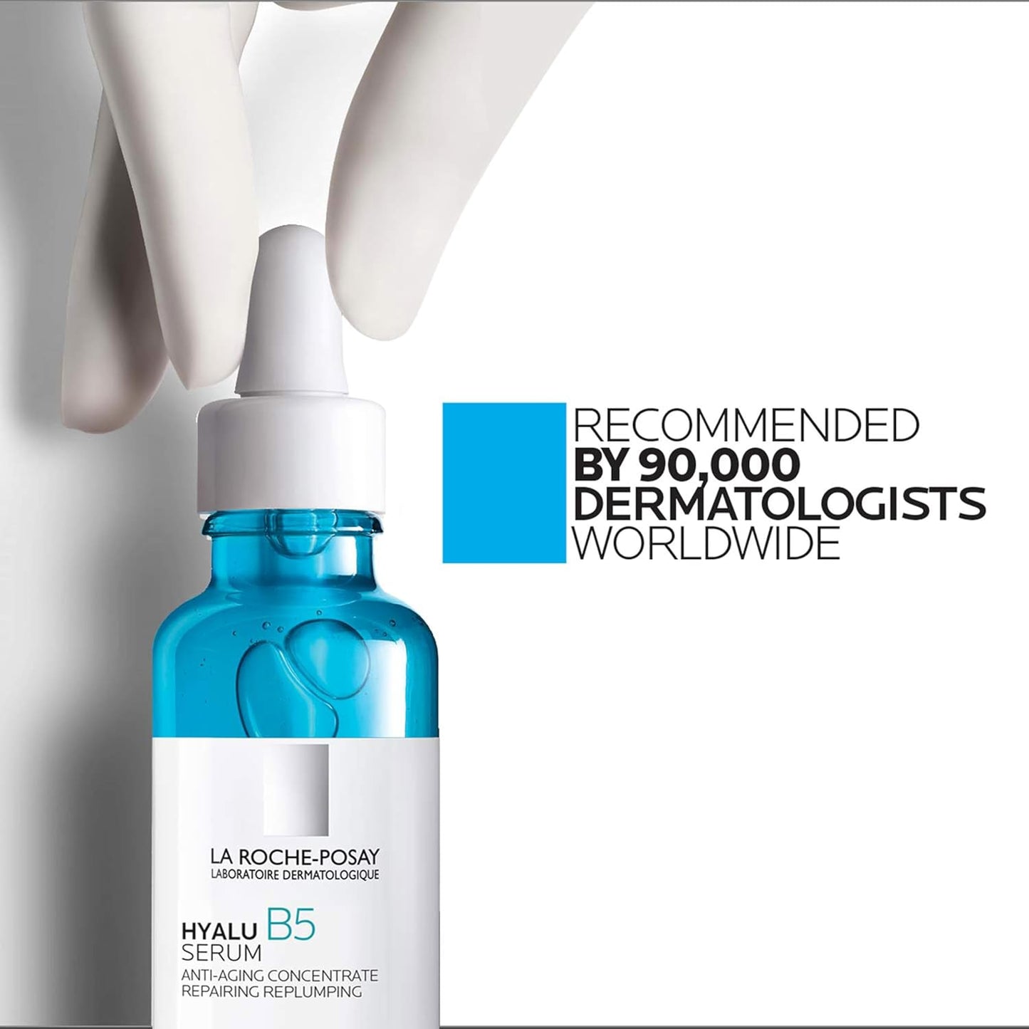 La Roche-Posay Pure Hyaluronic Acid Serum – Hydrating Anti-Aging Face Serum for Fine Lines & Wrinkles