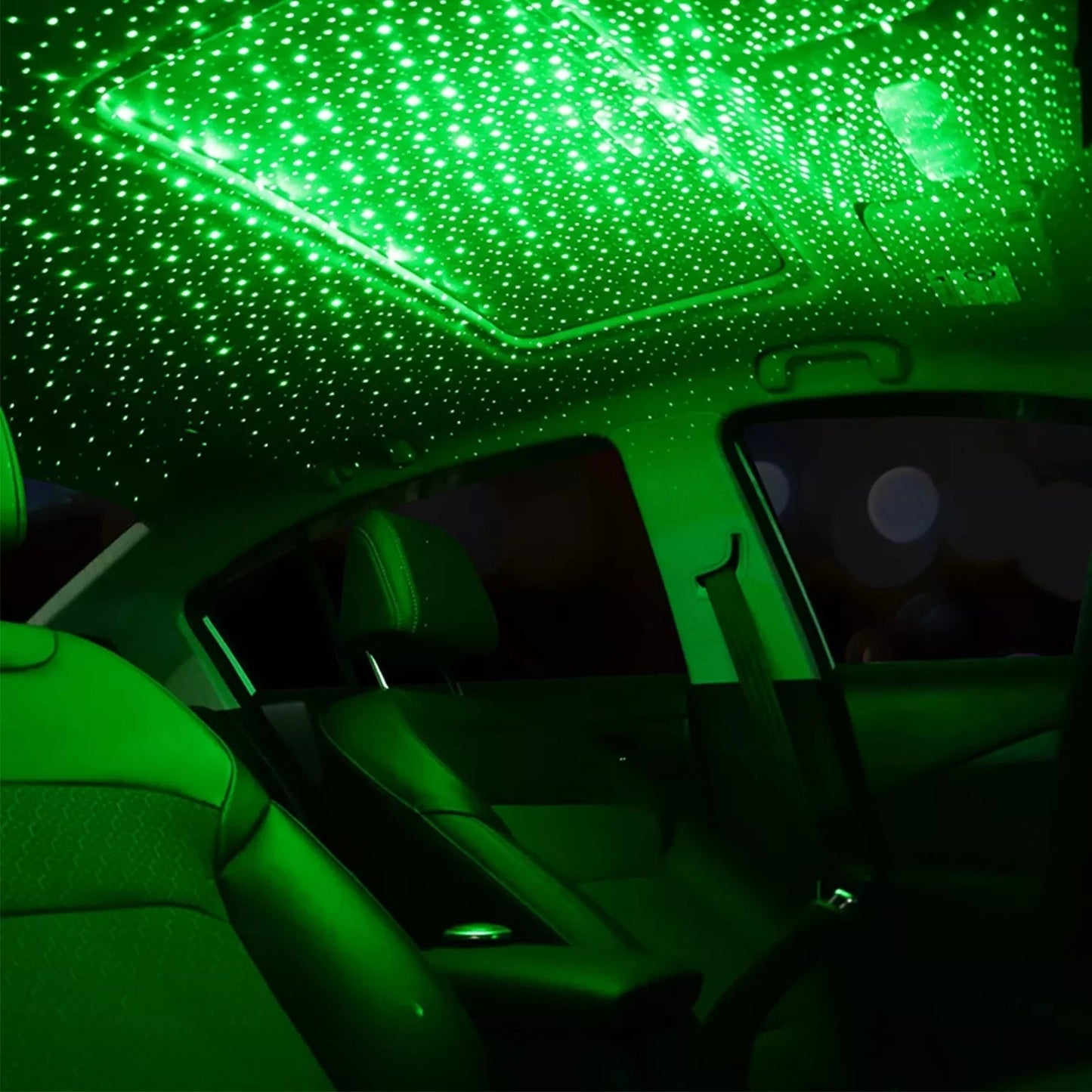USB Star Decoration Light – Portable Galaxy Projector for Car, Bedroom, Parties & Camping with Adjustable Projection & Romantic Effects