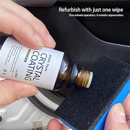 Crystal Coating Polish – High-Gloss Ceramic Car Paint Sealant with Hydrophobic Protection, Scratch Resistance & Long-Lasting Mirror Shine
