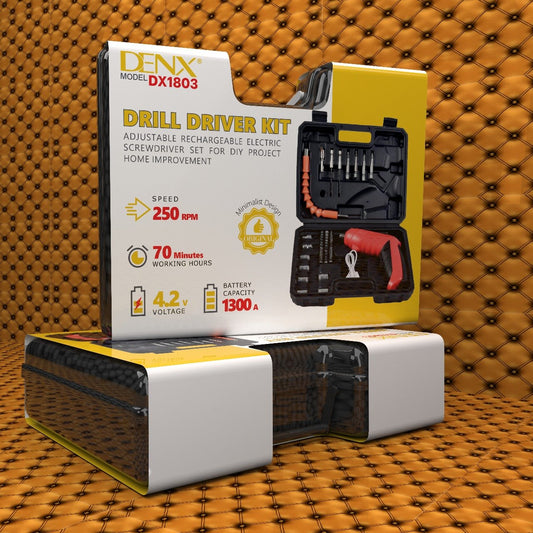 Versatile Drill & Hand Tool Set – All-in-One Kit for Home, DIY & Professional Use